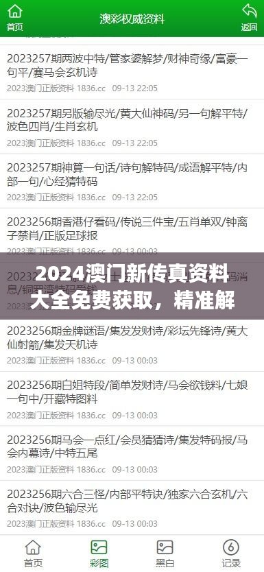 2024澳門新傳真資料大全免費(fèi)獲取，精準(zhǔn)解讀挑戰(zhàn)版WND404.05