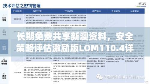 長期免費共享新澳資料，安全策略評估激勵版LOM110.4詳解