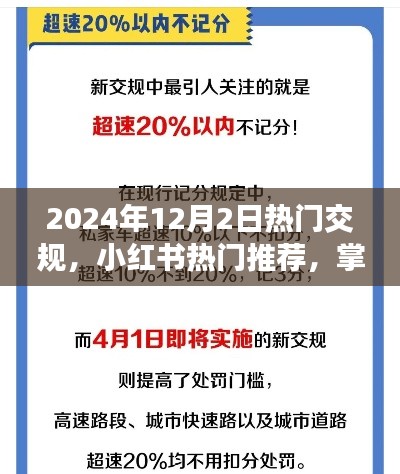 2024年交規(guī)新動(dòng)態(tài)與熱門推薦，小紅書指南助你出行必備