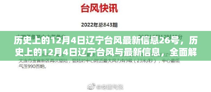 歷史上的12月4日遼寧臺風事件深度解析，過去與現(xiàn)在的影響及最新信息解讀