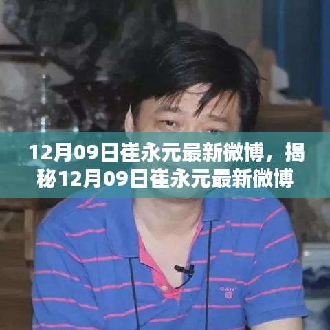 崔永元最新微博動態(tài)揭秘，深度解析與熱點關注熱議不斷