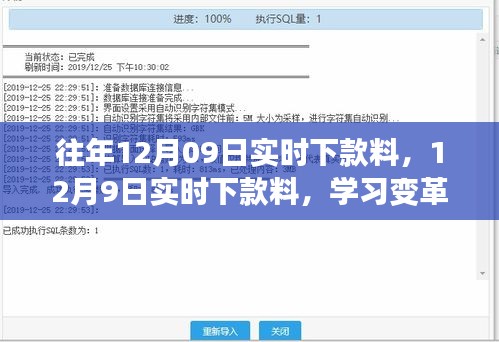 12月9日實時下款料，學習變革的魔力，交響出自信與成就的時刻。