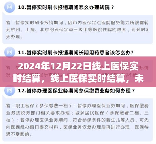 線上醫(yī)保實(shí)時(shí)結(jié)算，未來(lái)醫(yī)療支付的新模式展望