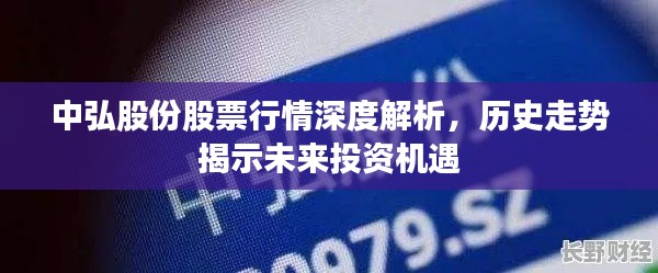 中弘股份股票行情深度解析，歷史走勢揭示未來投資機遇