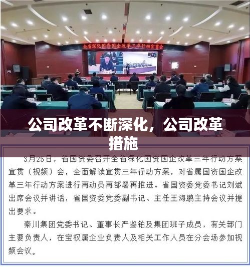 公司改革不斷深化，公司改革措施 