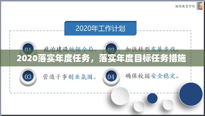 2020落實年度任務(wù)，落實年度目標(biāo)任務(wù)措施 