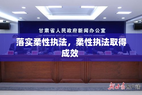 落實(shí)柔性執(zhí)法，柔性執(zhí)法取得成效 