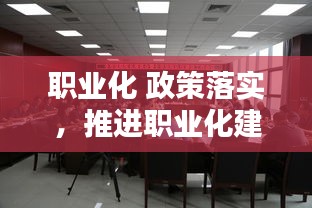 職業(yè)化 政策落實，推進職業(yè)化建設 