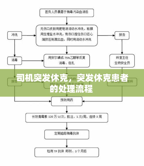 司機(jī)突發(fā)休克，突發(fā)休克患者的處理流程 