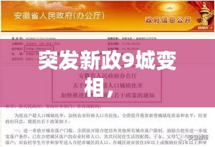突發(fā)新政9城變相， 