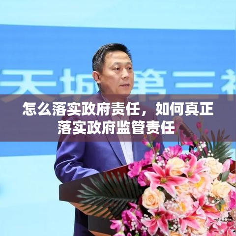 怎么落實政府責任，如何真正落實政府監(jiān)管責任 